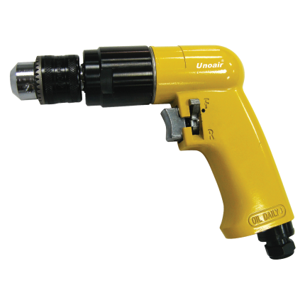 D-34 3/8 INCH HEAVY DUTY REVERSIBLE AIR DRILL