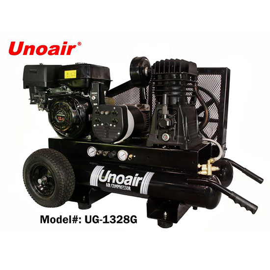 UG-1328G GAS ENGINE AIR COMPRESSOR WITH WELDING MACHINE AND GENERATOR