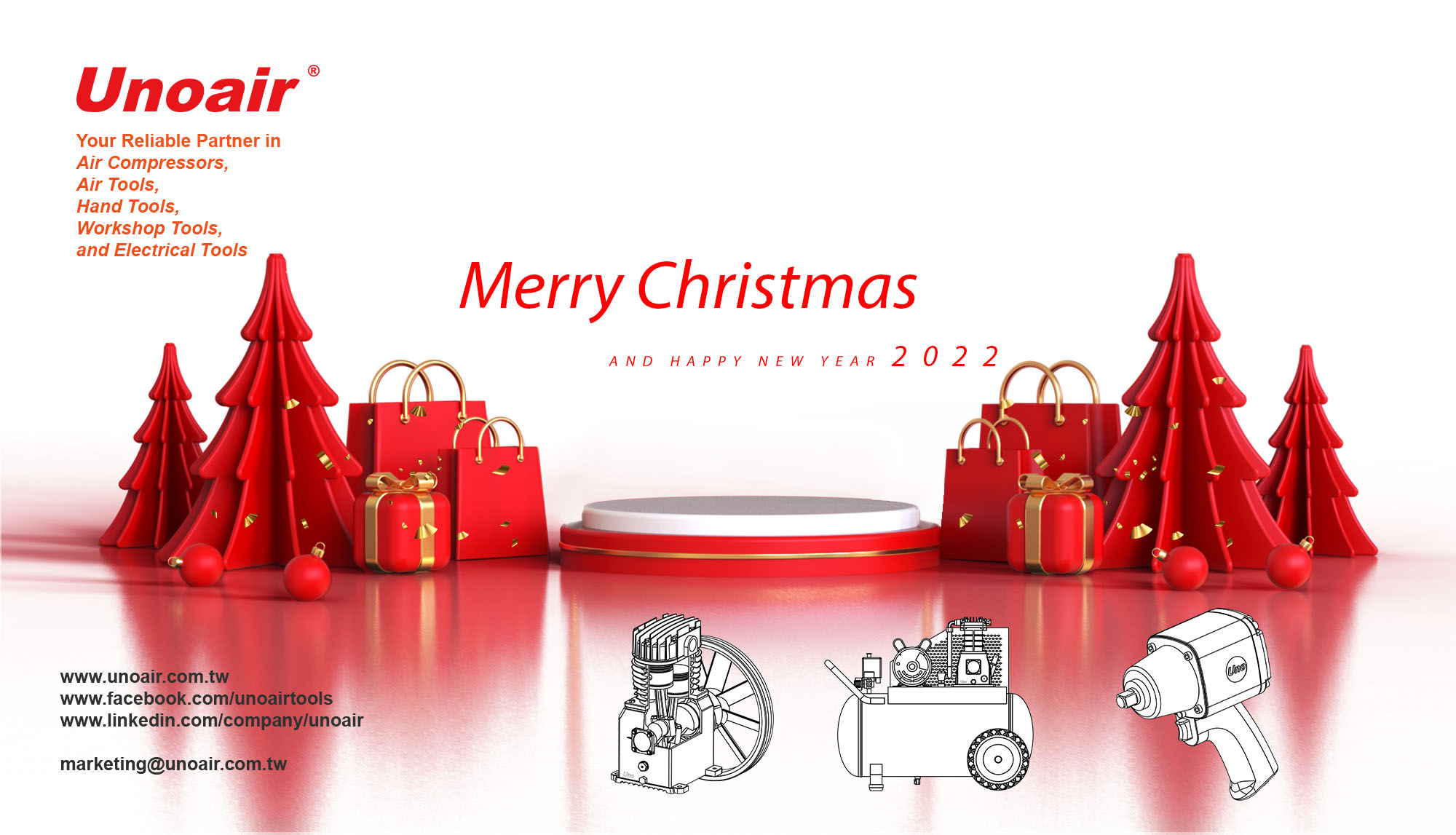 Unoair & the entire crew wish you a Merry Christmas and a Happy New Year