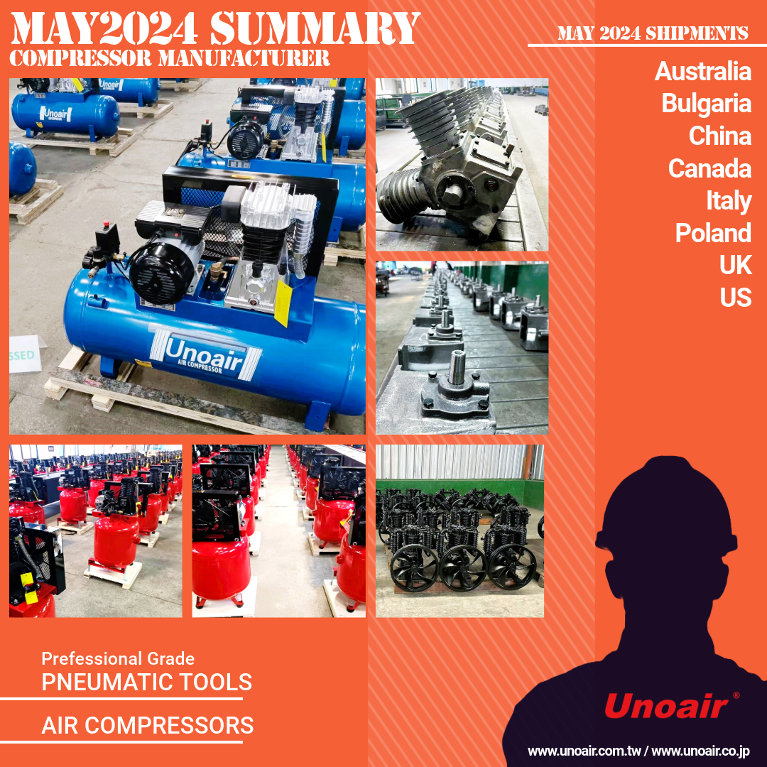 UNOAIR Weekly Update 06/12/2024 Compressor Shipment Summary May 2024