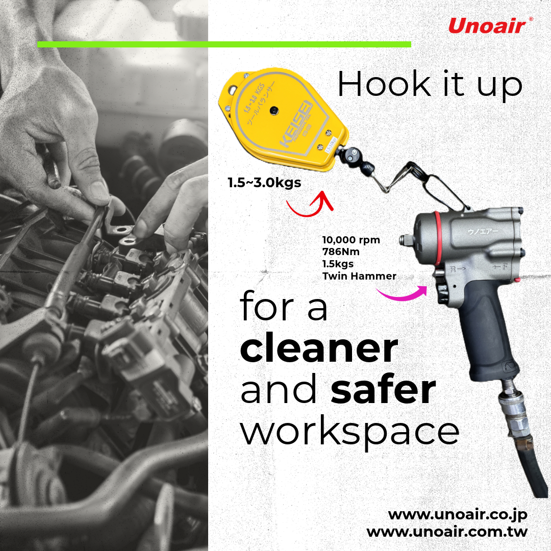UNOAIR Weekly Update 07/09/2024 Hook it up for a cleaner and safer workspace!