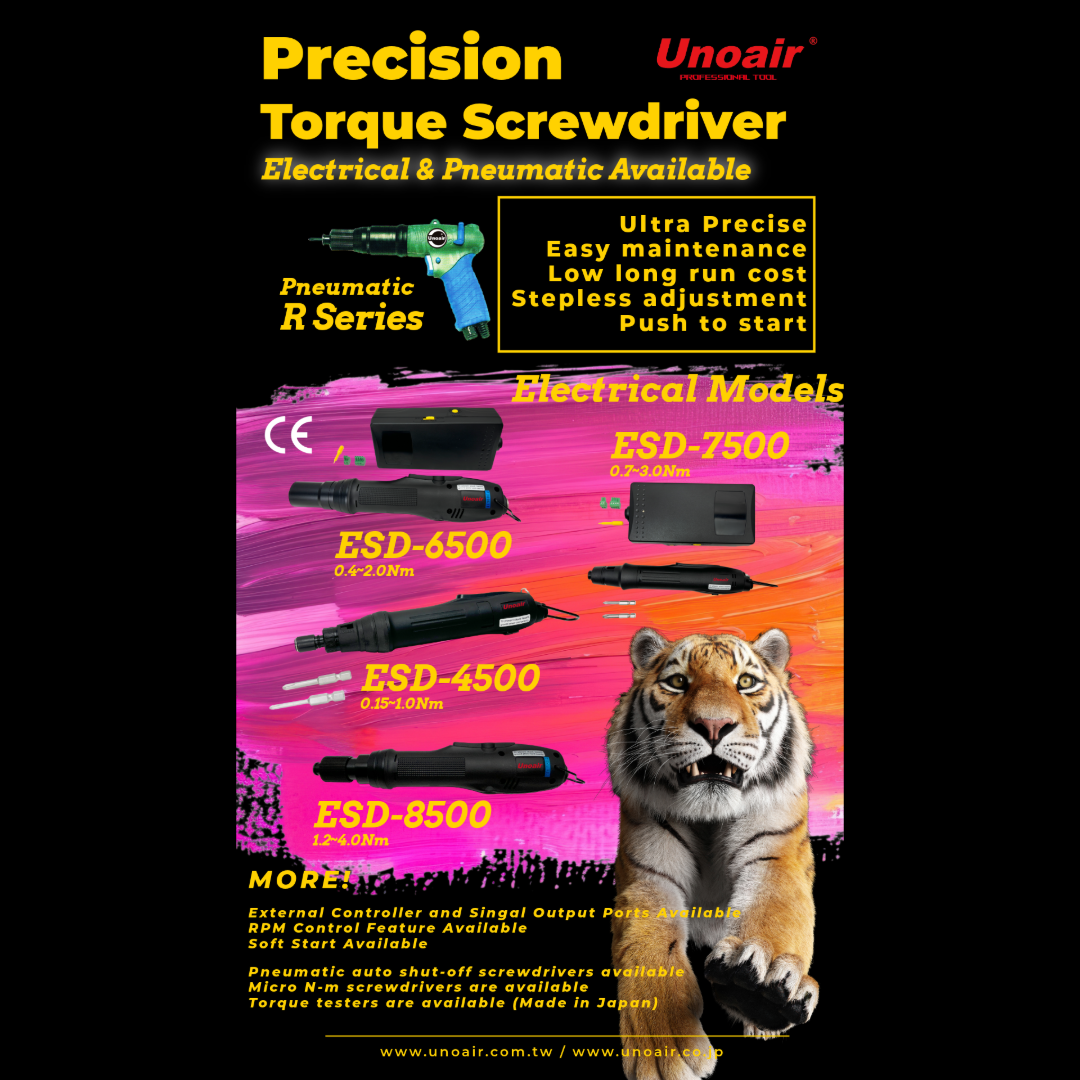  UNOAIR Weekly Update 01/15/2025 Precision Torque Screwdrivers